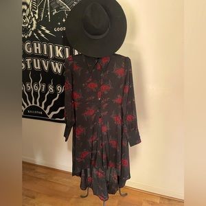 Killstar Pandora Shirt Dress XL fits like L